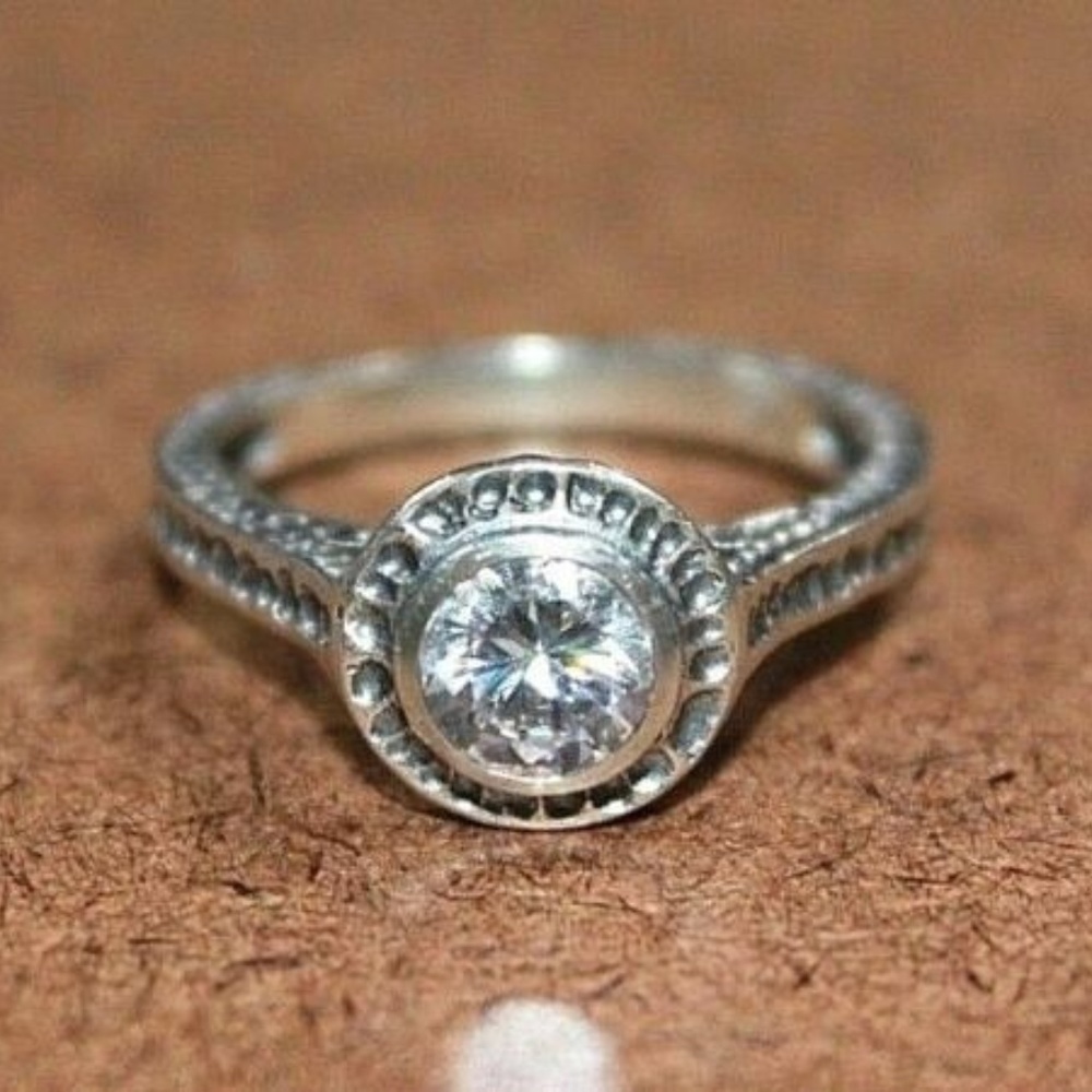 Silpada Perfect Bliss CZ Ring - Size 5